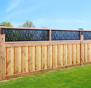 decorative fence topper