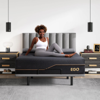 EGOHOME Black 14-inch Firm Mattress