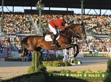 Eric Lamaze riding Hickstead