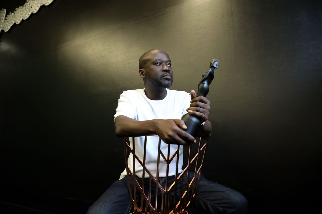 The BRIT Awards 2019 award designer Sir David Adjaye