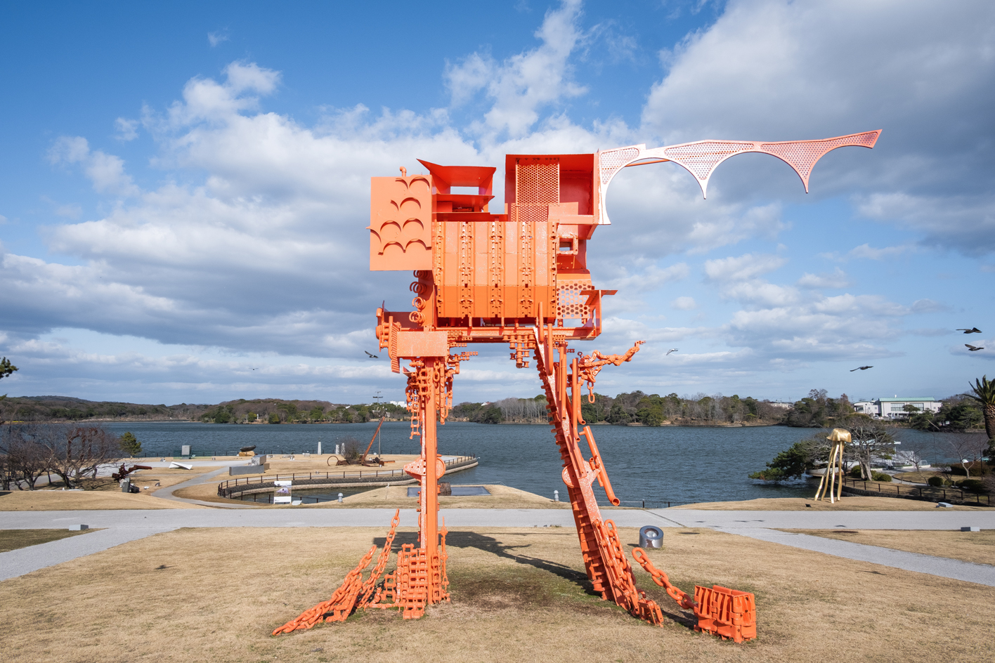 Industrial port became Japan’s sculpting centre