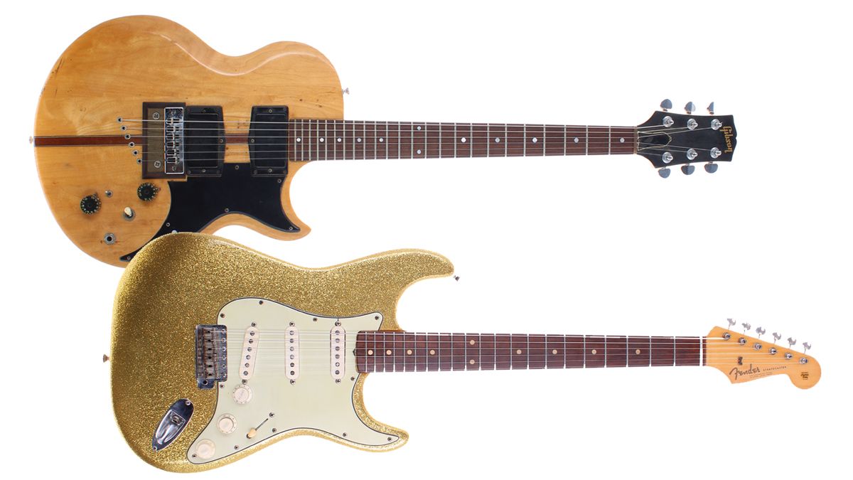 Bob Dylan Stratocaster and Rory Gallagher L6-S