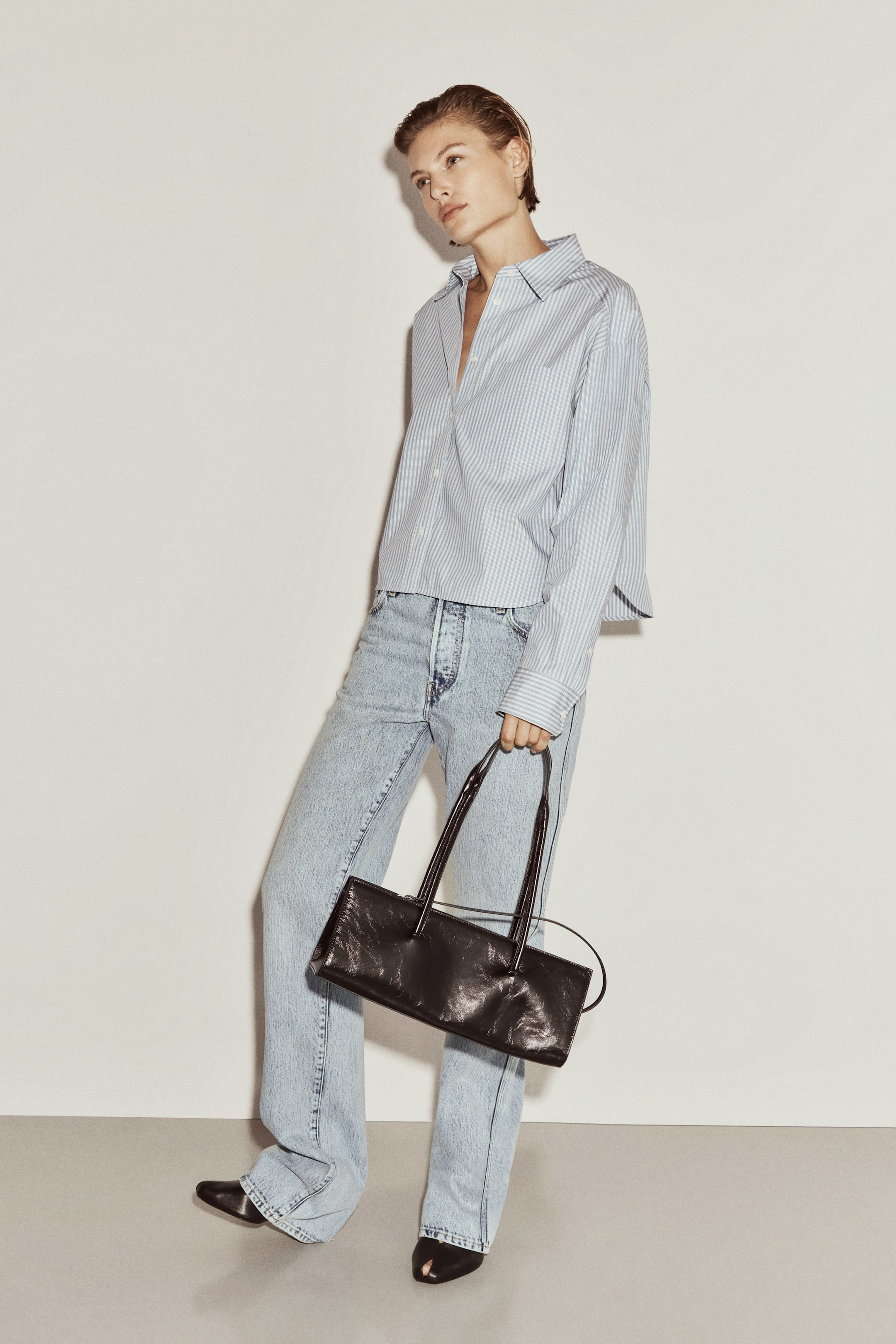 Straight-Leg Jeans - Light Denim Blue