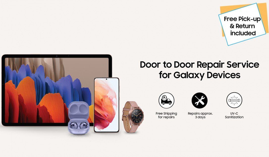 Samsung Galaxy Door To Door Repair Service