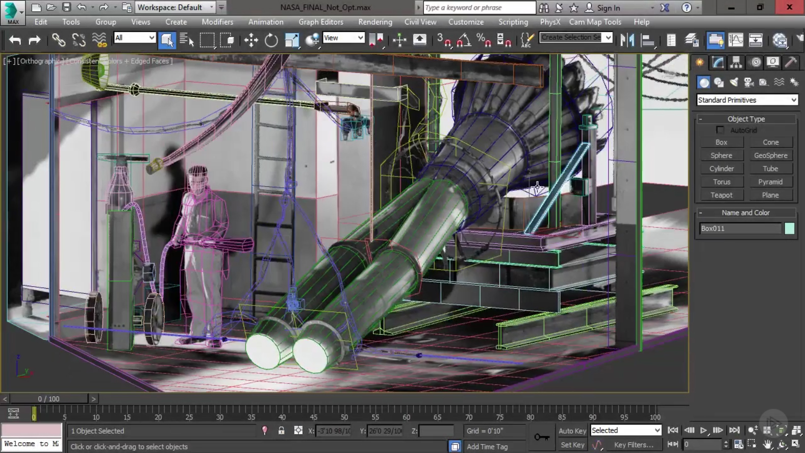 You only need to model enough to give the image depth