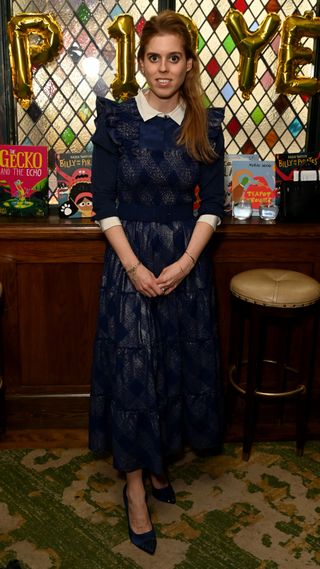 Princess Beatrice during the Oscar's Book Prize Winner Announcement