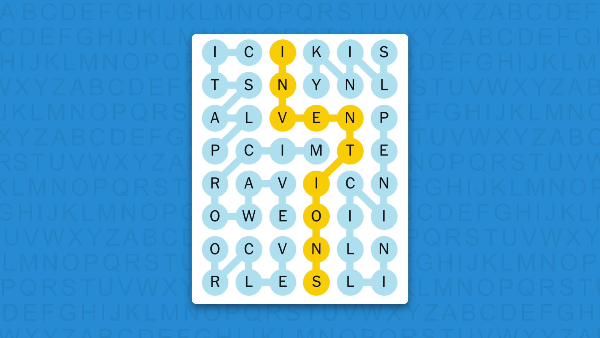 NYT Strands answers for game 894 on a blue background