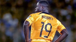 Brian Brobbey of the Netherlands