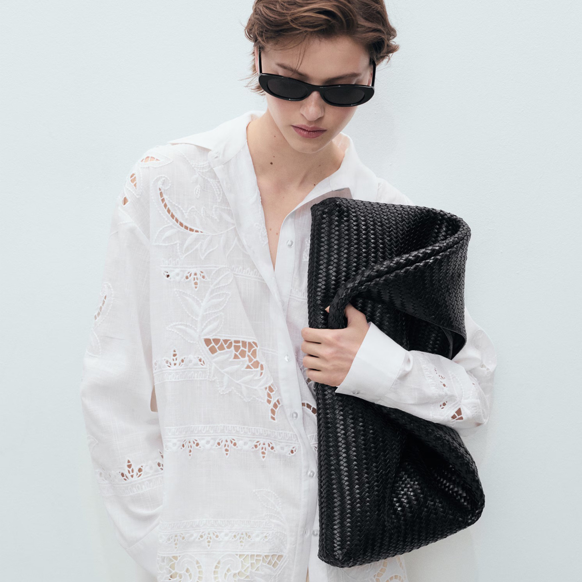 Models wear expensive looking high street items