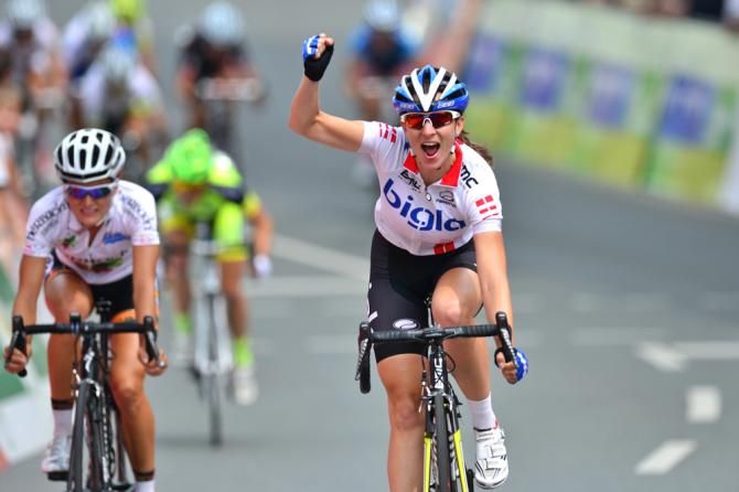 Elke Gebhardt (Bigla) wins the final stage of Th&uuml;ringen Rundfahrt