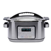 Instant Pot 6QT 8QT Aura Pro Multi-Use Programmable Slow Cooker with Sous Vide, 8 Quart, Silver: was $131.09 | now $69.99 at Amazon