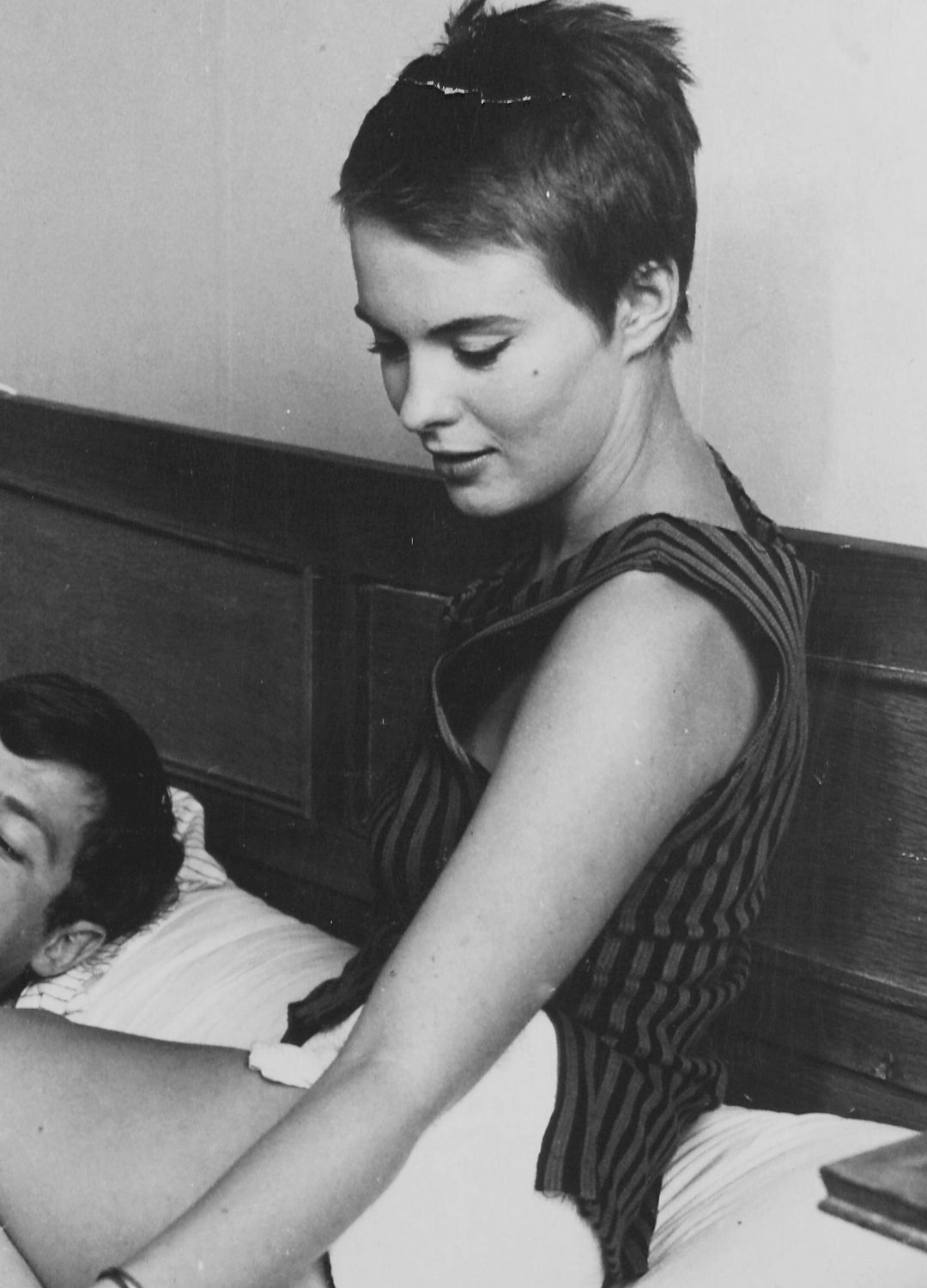 Jean Seberg in "A Bout de Souffle