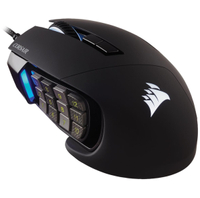 Corsair Scimitar RGB Elite | Wired| 18,000 DPI | 17 buttons | Right-handed | 122g|  $99.99