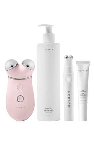 NuFace Trinity+ and Fix Sculpt & Smooth Facial Device Routine Set