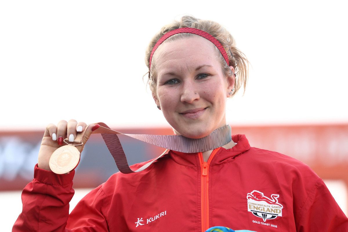 Bronze went to Hayley Simmonds (England)