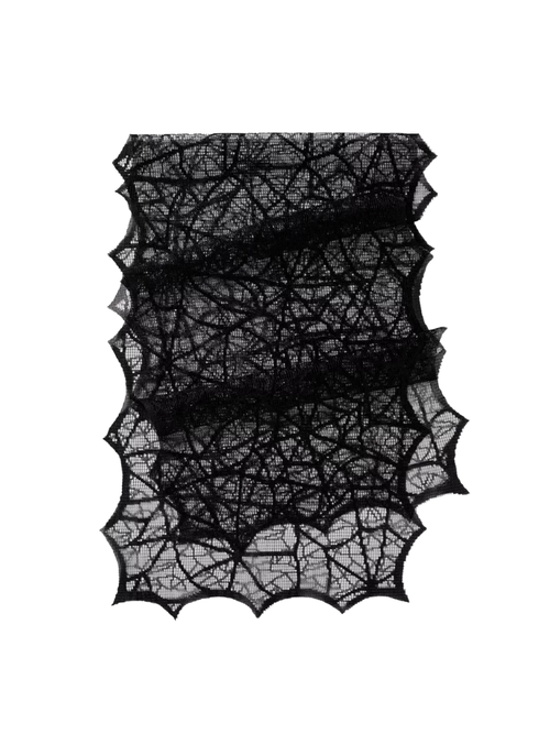 Lace Halloween Table Runner