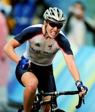Great Britain's Nicole Cooke took the Olympic title in Beijing
