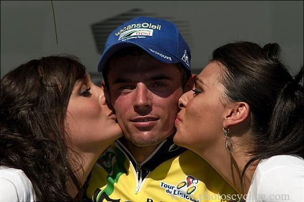 Bj&ouml;rn Leukemans (Vacansoleil-DCM) retained his overall lead.