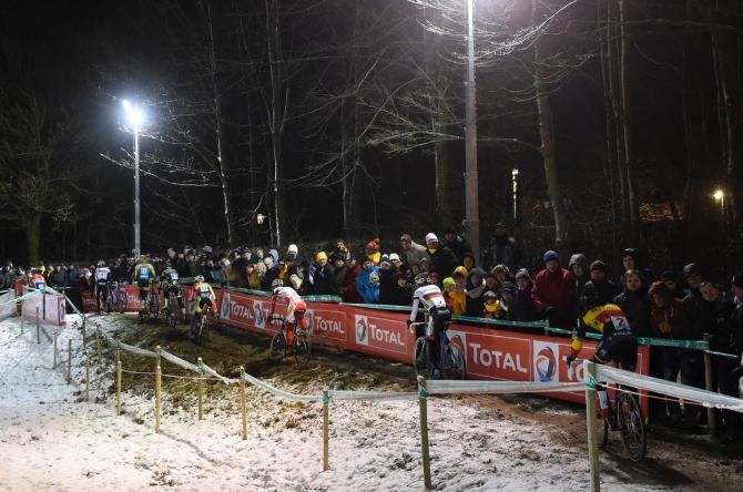 Riders out on course