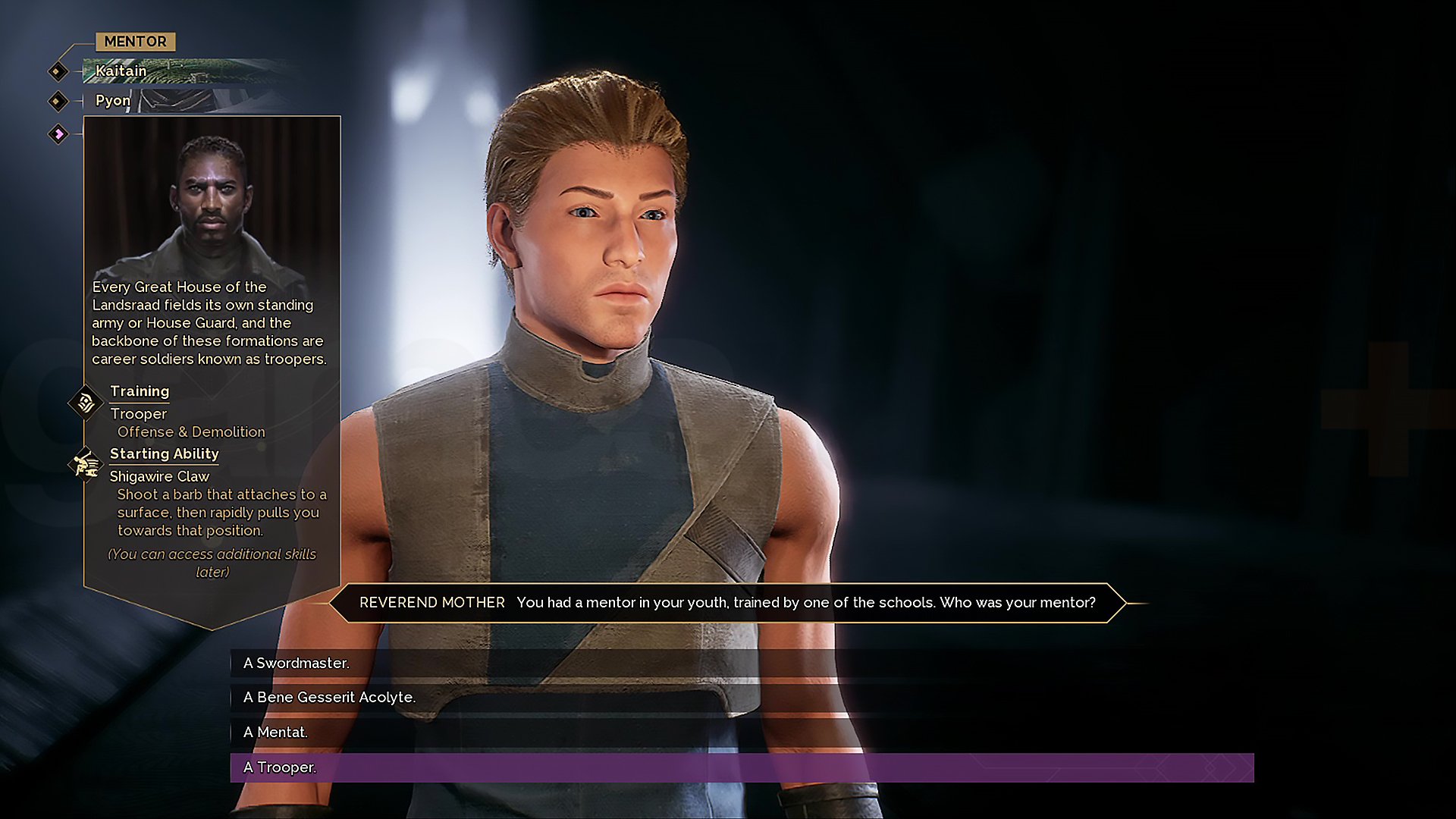 Dune Awakening Character Creation