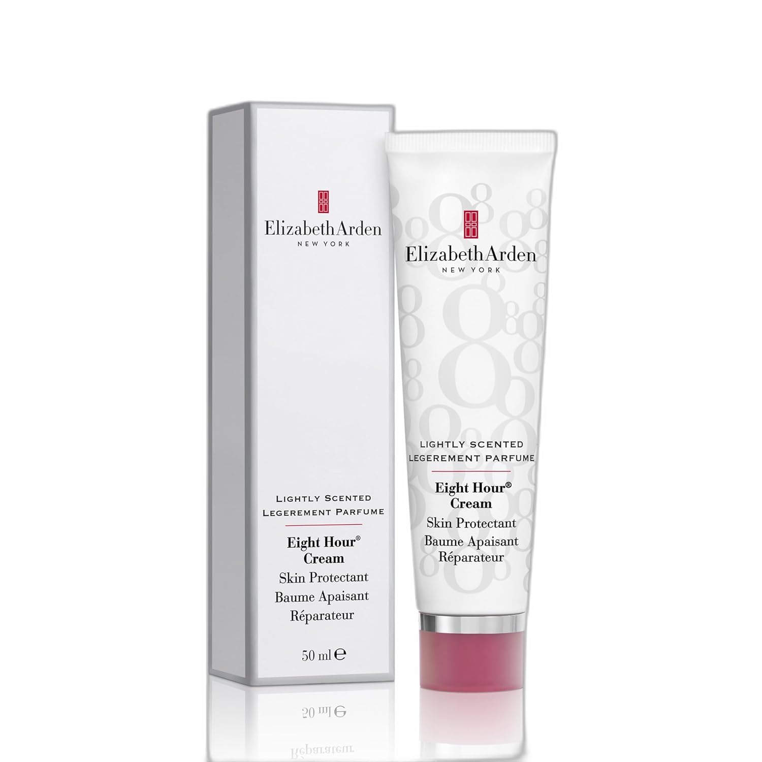 Elizabeth Arden Eight Hour Skin Protectant, All Purpose Beauty Salve, Moisturizing Balm for Body, Repairs Dry Hands, Cracked Feet, Chapped Lips &amp;amp; Cuticles, Lightly Scented, 1.7 Oz