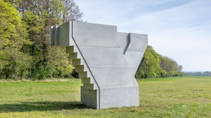 Down and Up by Rachel Whiteread at the Goodwood Art Foundation.
