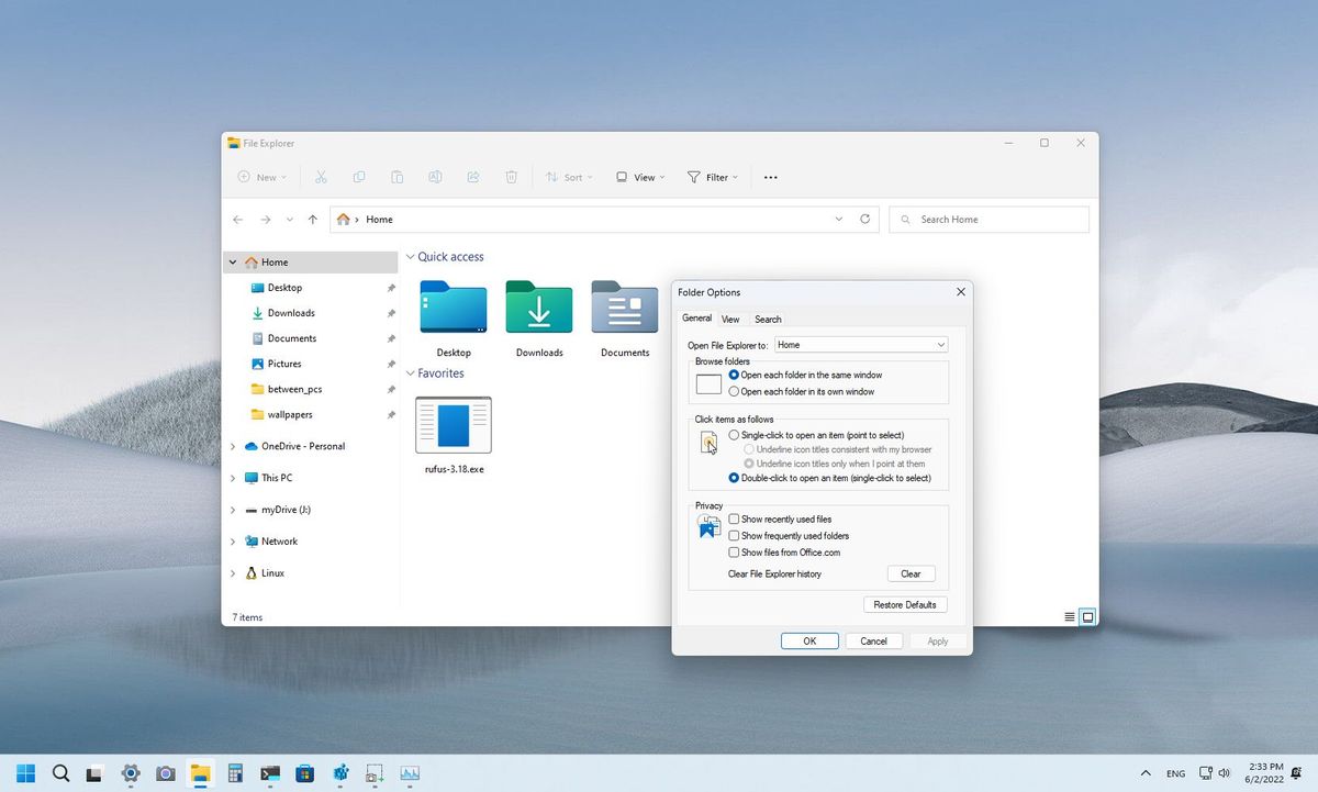 How to stop showing Office.com files in File Explorer on Windows 11 ...