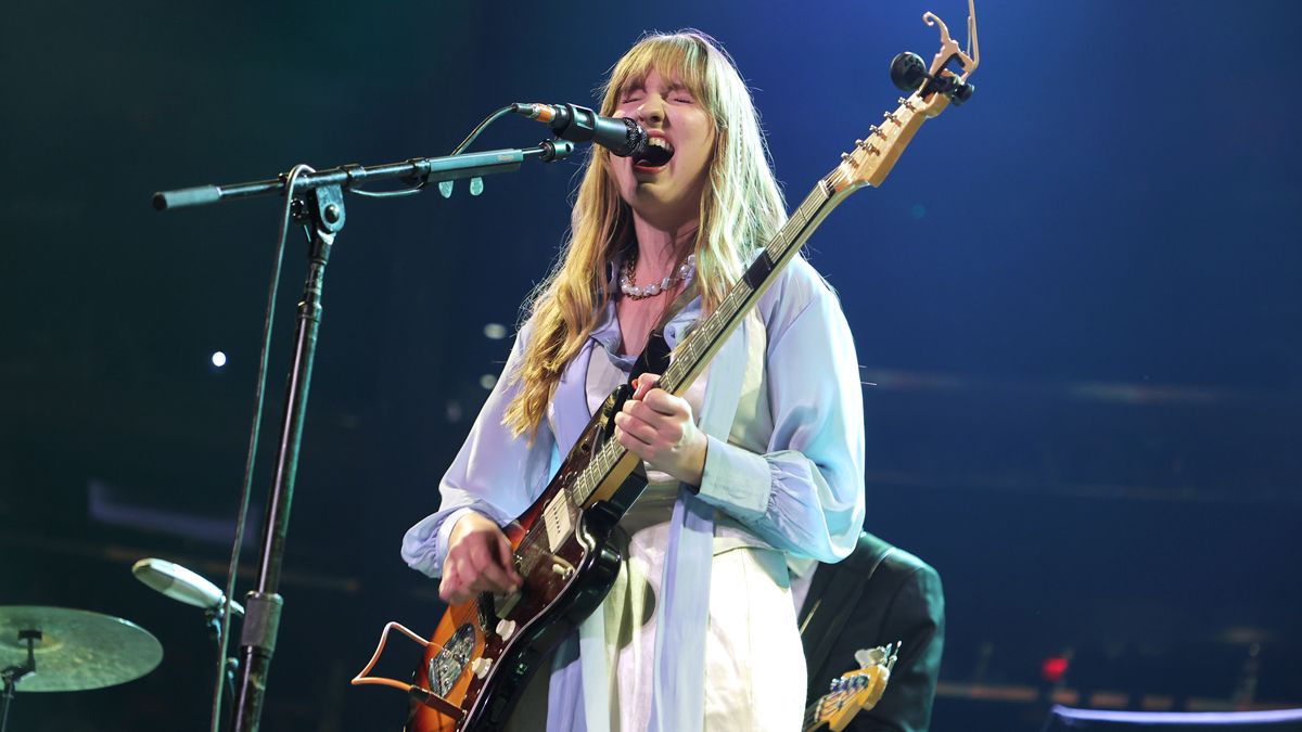 Madison Cunningham performs onstage at Harry Styles &quot;Harryween&quot; Fancy Dress Party at Madison Square Garden on October 30, 2021 in New York City.