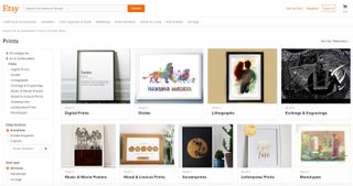 Sell your design online: Sell design work: Etsy