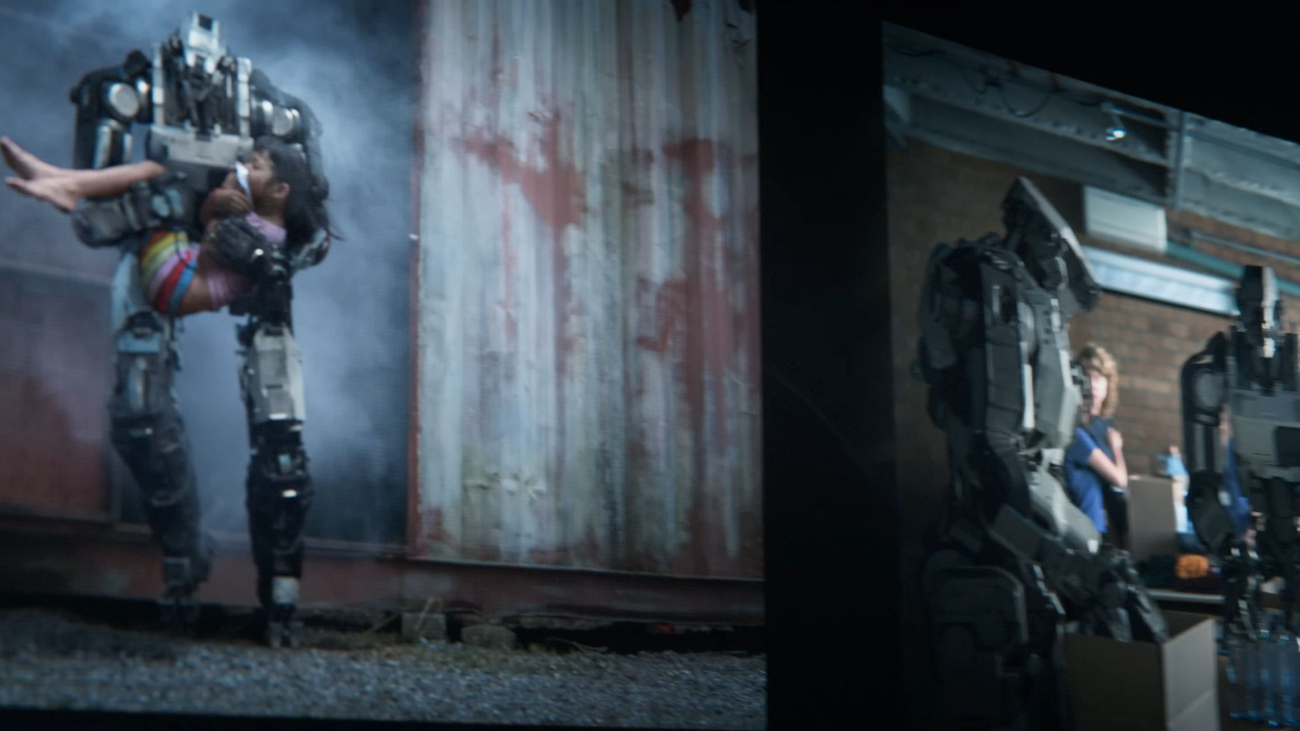 Screenshots from the Call of Duty: Black Ops 7 reveal trailer.