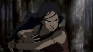 Katara bloodbending in Avatar: The Last Airbender.
