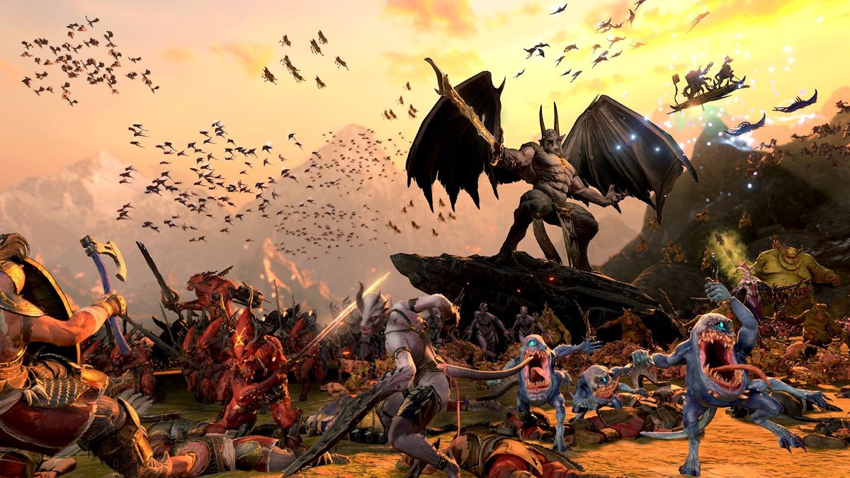 Total War: Warhammer 3 player numbers went up tenfold after Immortal Empires released