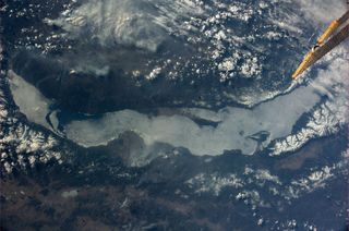 Wakata Captures Stunning Image of Lake Baikal