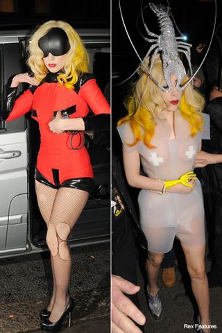 Lady Gaga in superhero costume - Fashion - Marie Claire