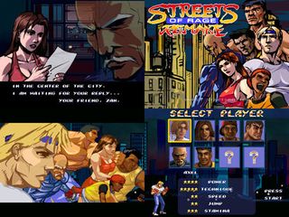 Streets of Rage Remake was an extensive project that included four player co-op.