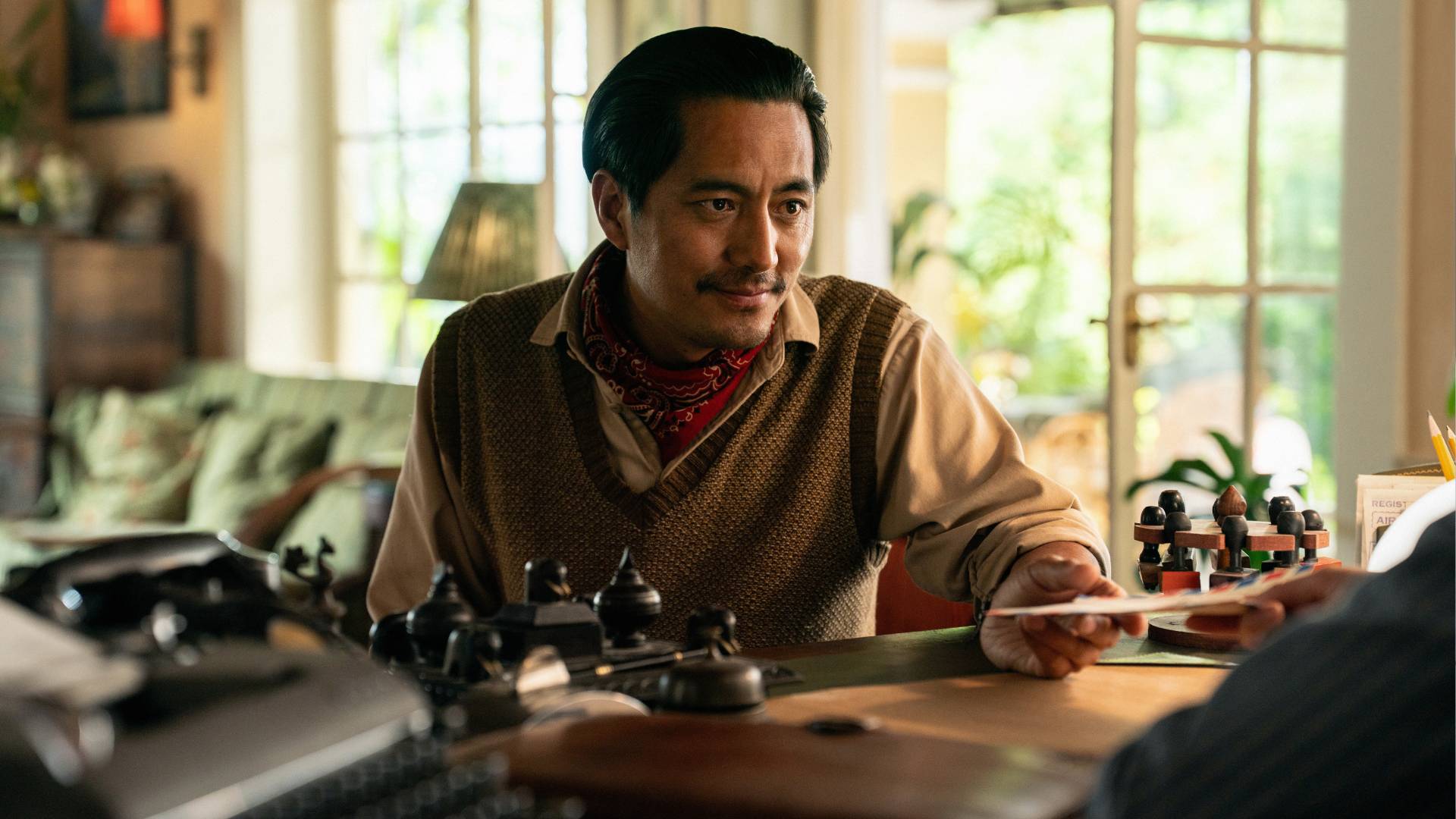Genden Phuntsok as Tenzing Norgay in Tenzing