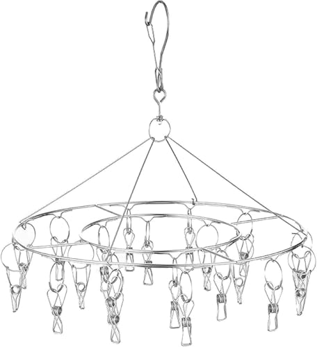 Bettina 20 Peg Laundry Airer, Stainless Steel
