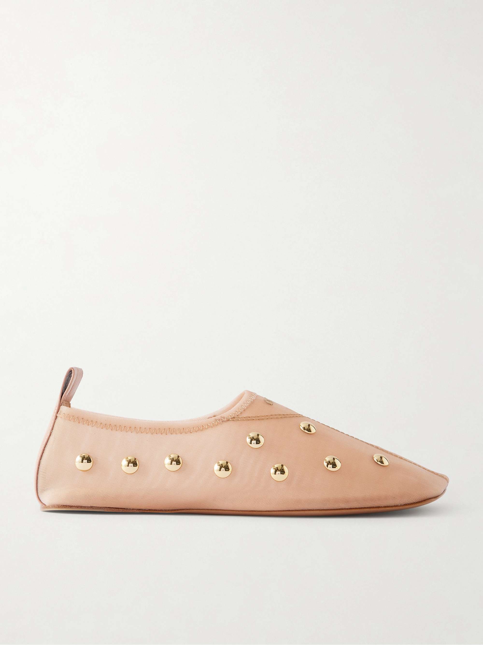 Rita Studded Mesh Flats