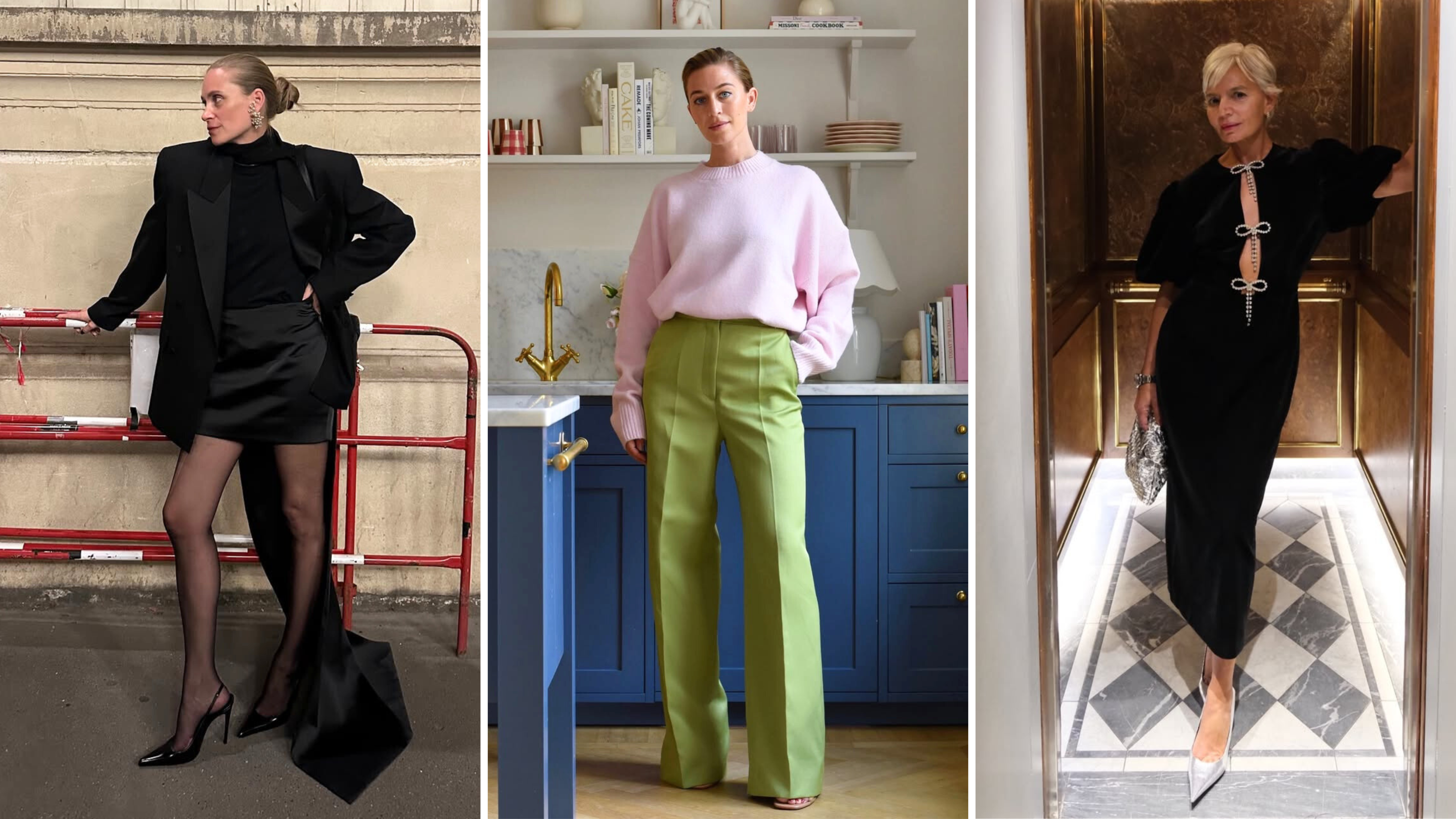 @tineandreaa, @emvonhofsten, @greceghanem wear hosting outfits