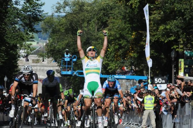 Simon Gerrans wins the Grand Prix Cycliste de Qu&eacute;bec