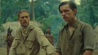 Charlie Hunnam and Tom Holland in The Lost City of Z