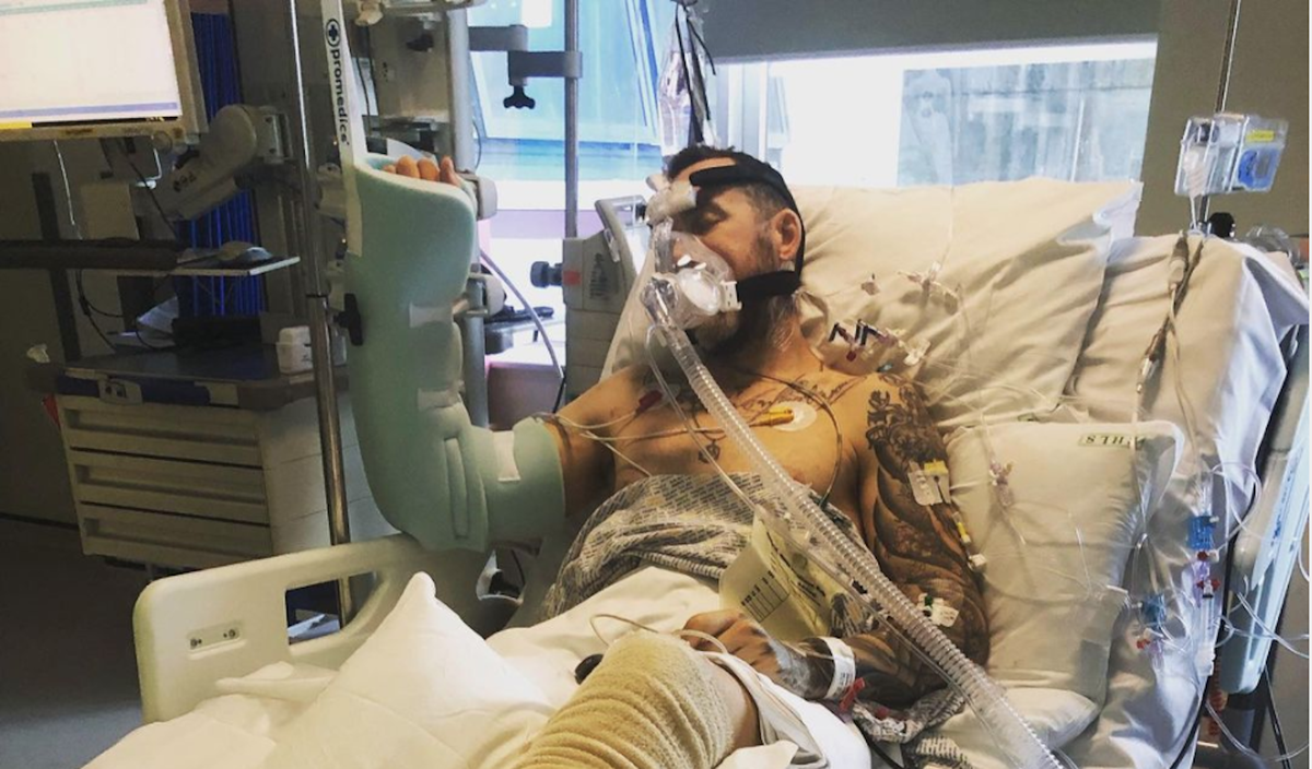 Cyclist uninsured drunk driver who put him in intensive care