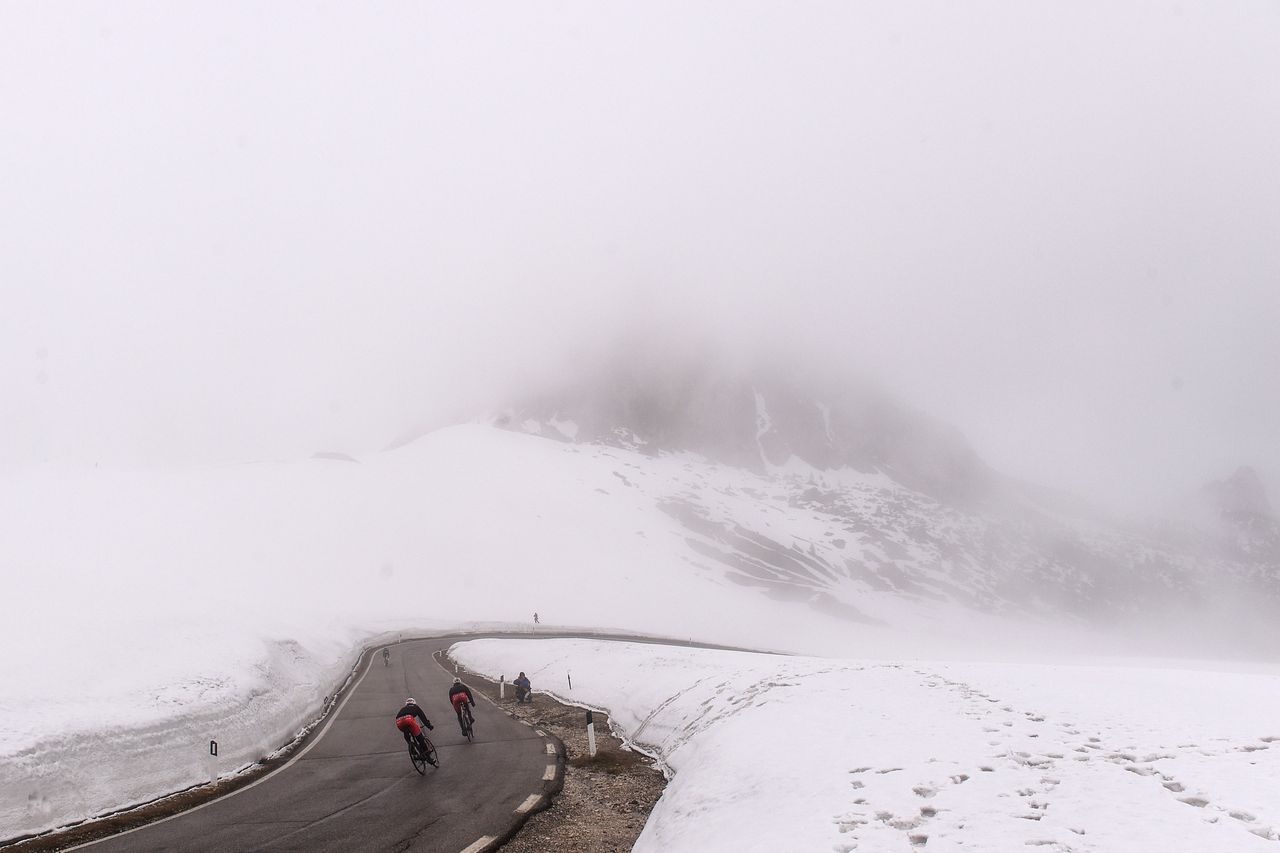 Giro d Italia 2021 104th Edition 16th stage Sacile Cortina d Ampezzo 155 km 24052021 Scenery Elia Viviani ITA Cofidis photo Dario BelingheriBettiniPhoto2021