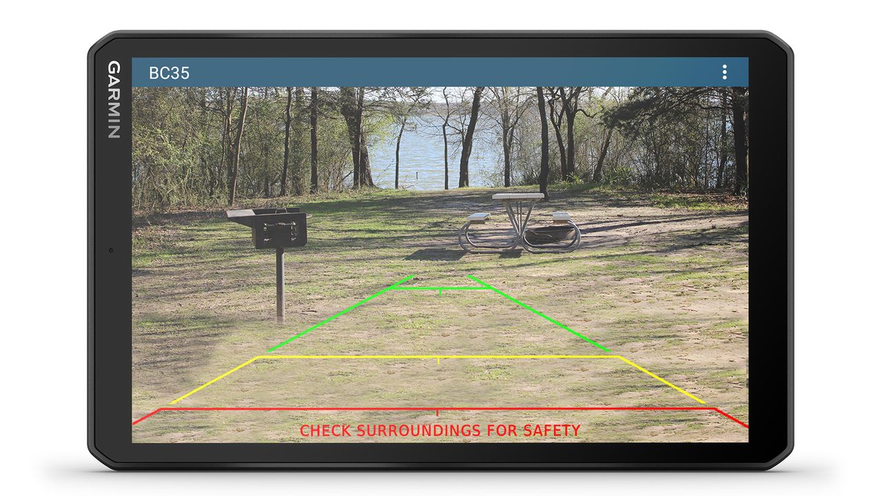 Garmin Camper 890 sat nav