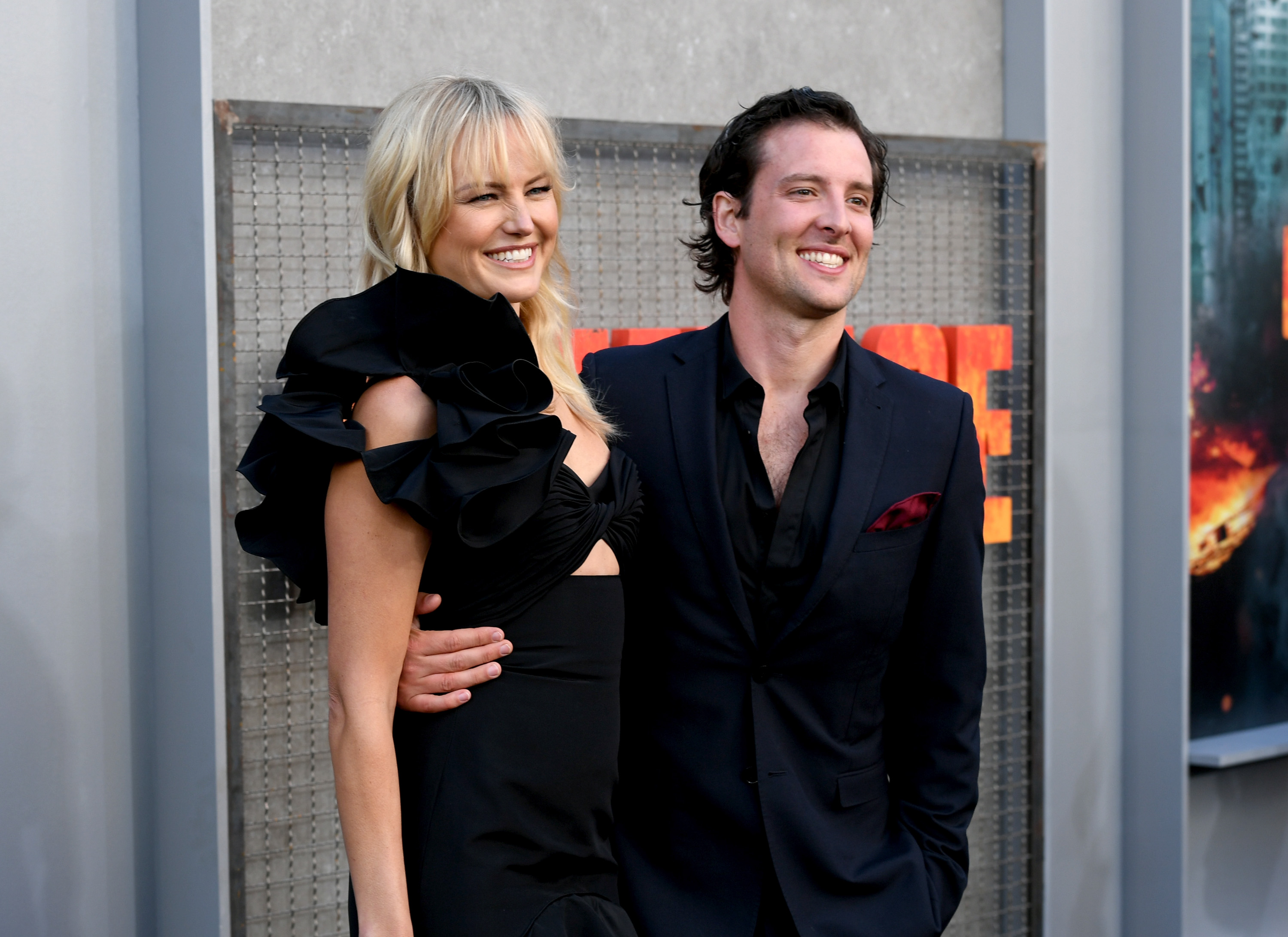 wedding - Malin Akerman and Jack Donnelly