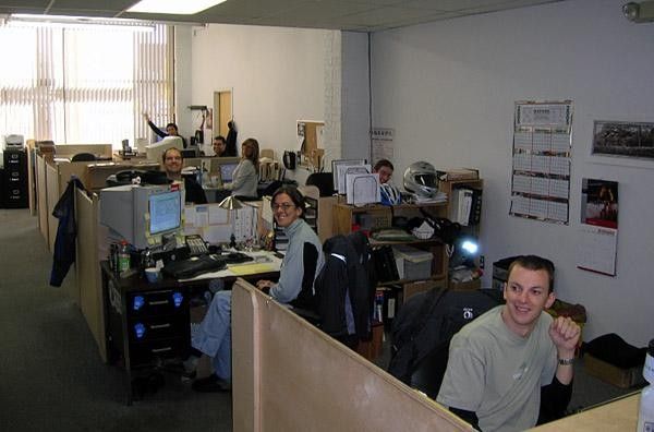 Seven's office staff