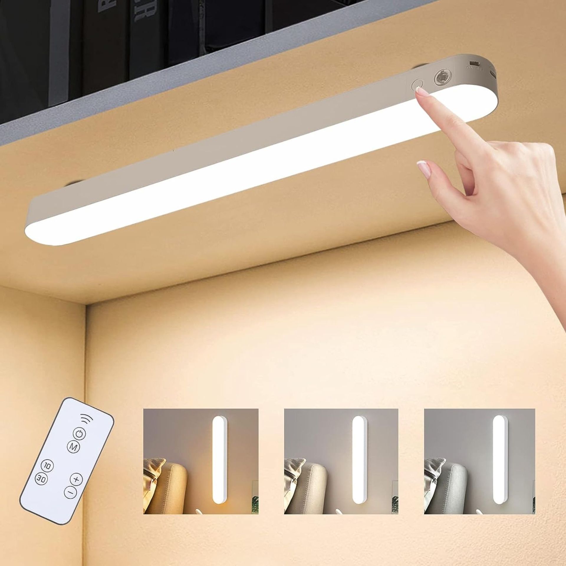 Dimmable Motion Sensor Under Closet Light