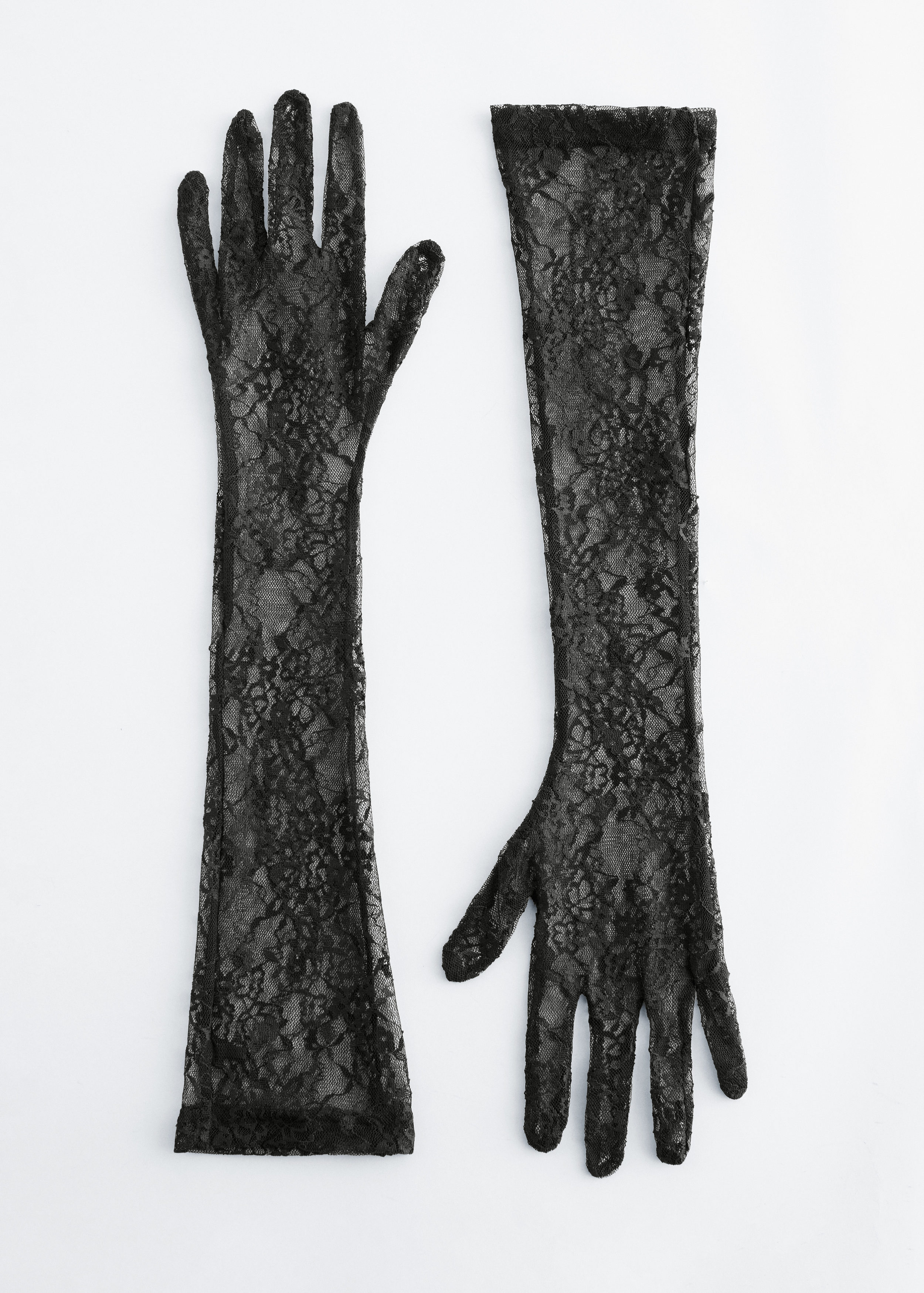 Long Lace Gloves