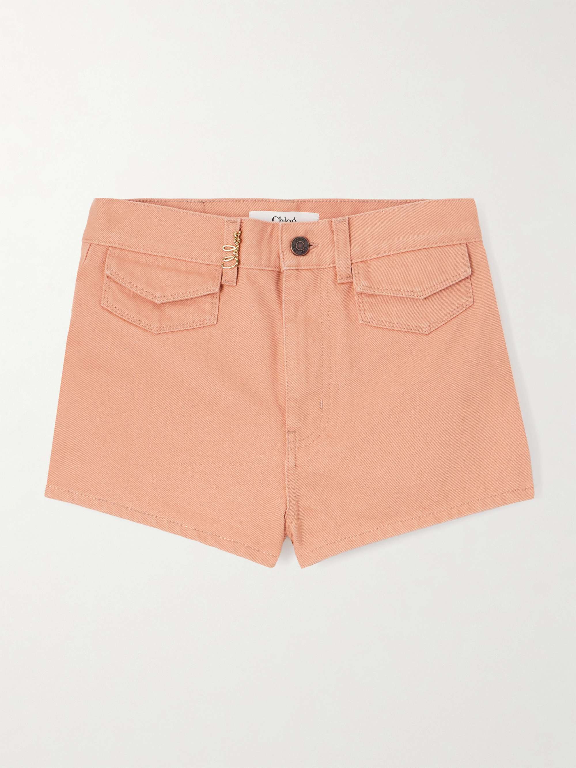 Embellished Denim Shorts