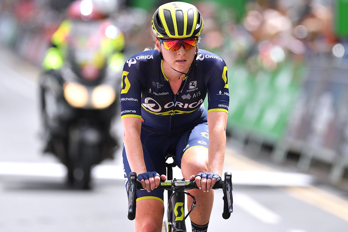 Gracie Elvin at the Ovo Energy Women's Tour